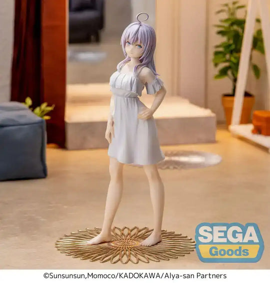 Alya Sometimes Hides Her Feelings in Russian Luminasta PVC Statue Alya Dress 19 cm - Smalltinytoystore