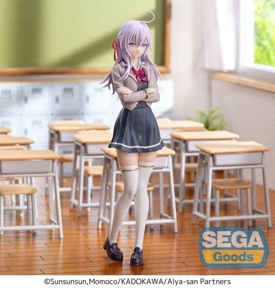 Alya Sometimes Hides Her Feelings in Russian Luminasta PVC Statue Alya Uniform Ver. 18 cm - Smalltinytoystore