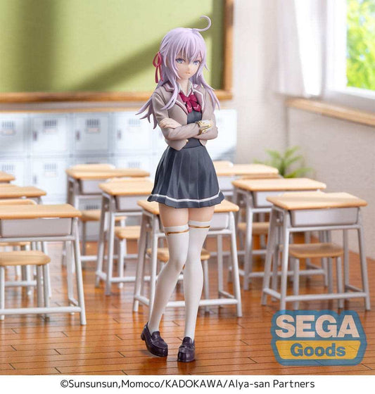 Alya Sometimes Hides Her Feelings in Russian Luminasta PVC Statue Alya Uniform Ver. 18 cm - Smalltinytoystore