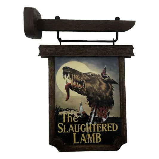 American Werewolf Mini Replik Pub Sign 6 cm - Smalltinytoystore
