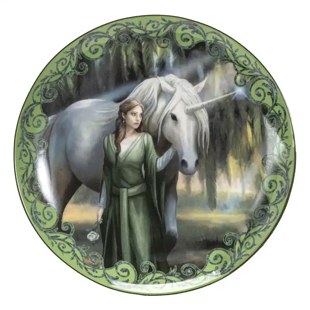 Anne Stokes Teller 4er-Pack Unicorn and Maiden - Smalltinytoystore