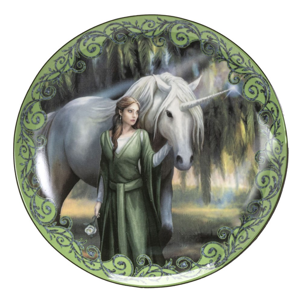 Anne Stokes Teller 4er-Pack Unicorn and Maiden - Smalltinytoystore