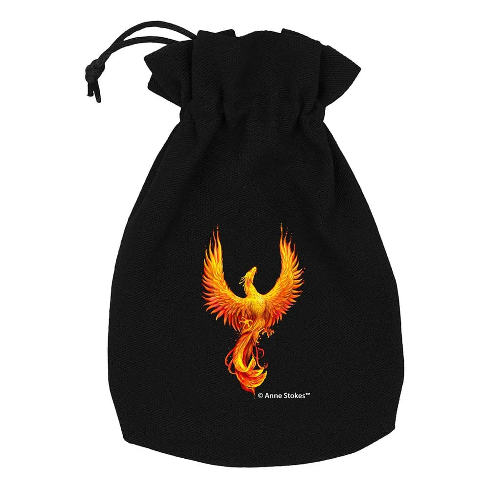 Anne Stokes Würfelbeutel Phoenix - Smalltinytoystore
