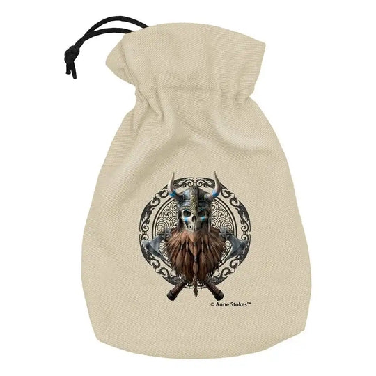 Anne Stokes Würfelbeutel Viking Skull - Smalltinytoystore