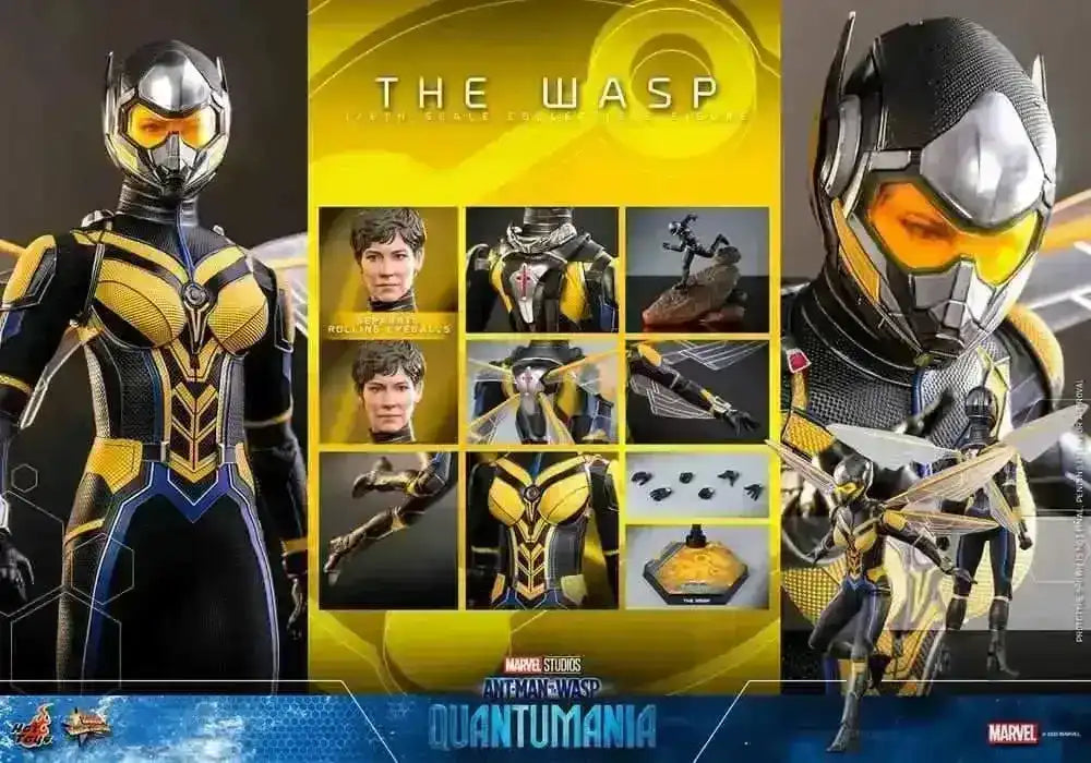 Ant-Man & The Wasp Quantumania Movie Masterpiece 1/6 The Wasp 29 cm HOT TOYS - Smalltinytoystore