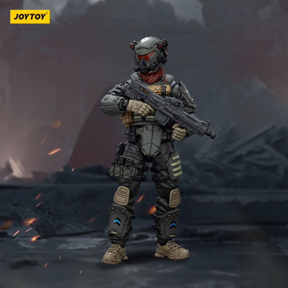 APOC Series Dark Source Actionfigur Stellar Scar Assault Team Darksilicon 11 cm - Smalltinytoystore