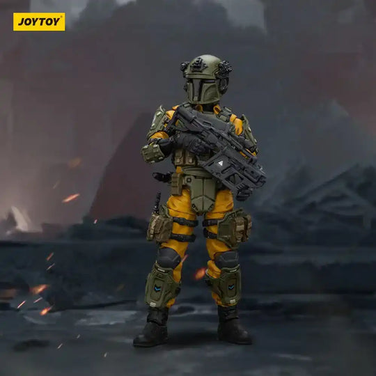 APOC Series Dark Source Actionfigur Stellar Scar Assault Team Firesulfur 11 cm - Smalltinytoystore