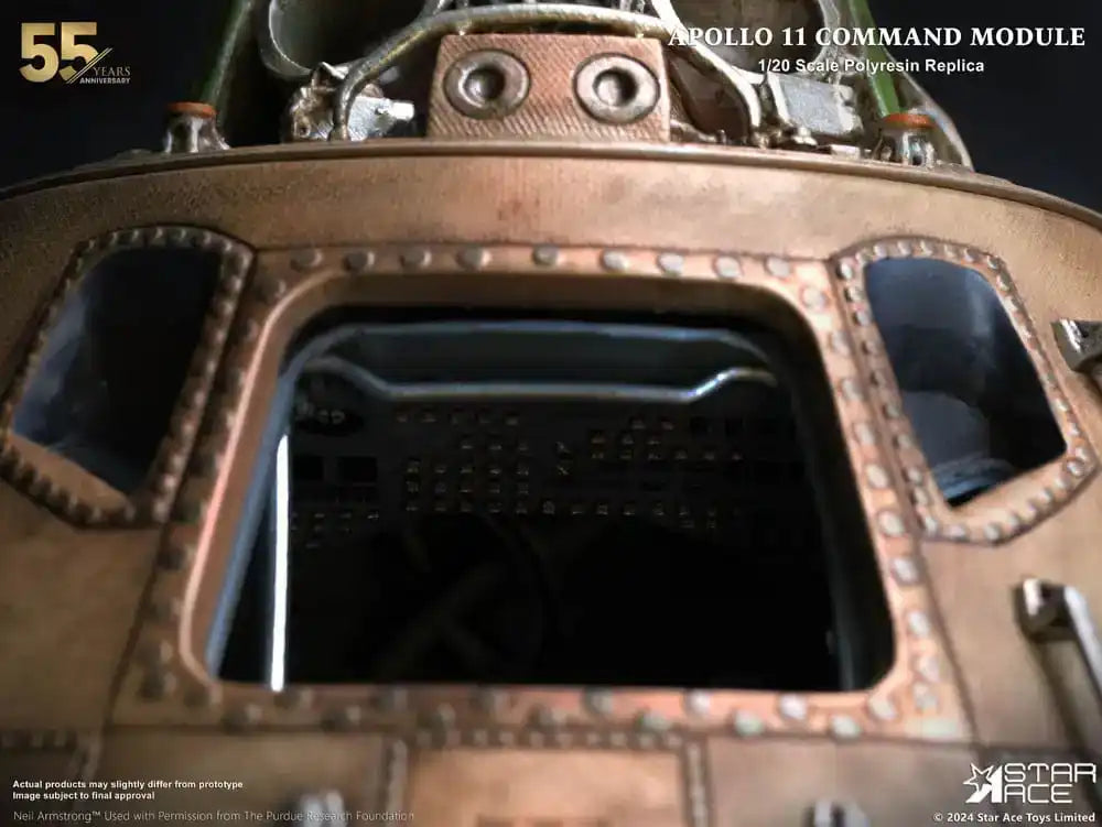 Apollo 11 Replik 1/20 Command Module (DX) 20 cm - Smalltinytoystore