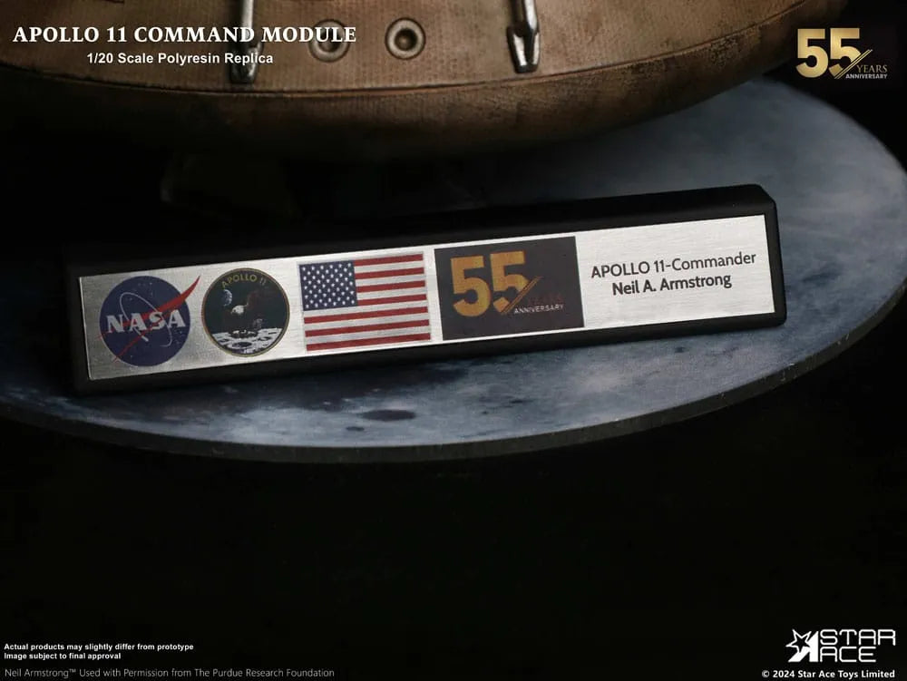 Apollo 11 Replik 1/20 Command Module (NX) 20 cm - Smalltinytoystore