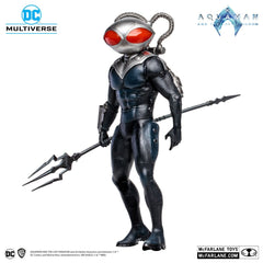 Aquaman and the Lost Kingdom DC Multiverse Megafig Actionfigur Black Manta 30 cm - Beschädigte Verpackung - Smalltinytoystore