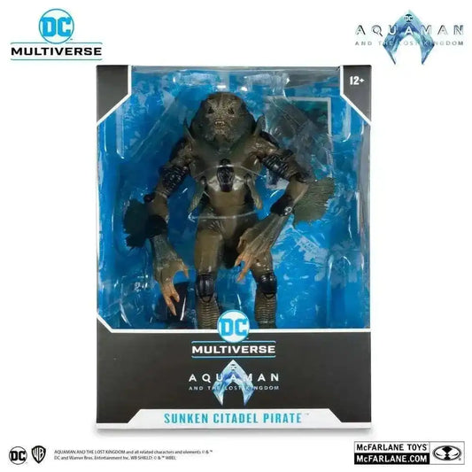 Aquaman and the Lost Kingdom DC Multiverse Megafig Actionfigur Sunken Citadel Pirate 30 cm - Smalltinytoystore