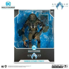 Aquaman and the Lost Kingdom DC Multiverse Megafig Actionfigur Sunken Citadel Pirate 30 cm - Smalltinytoystore