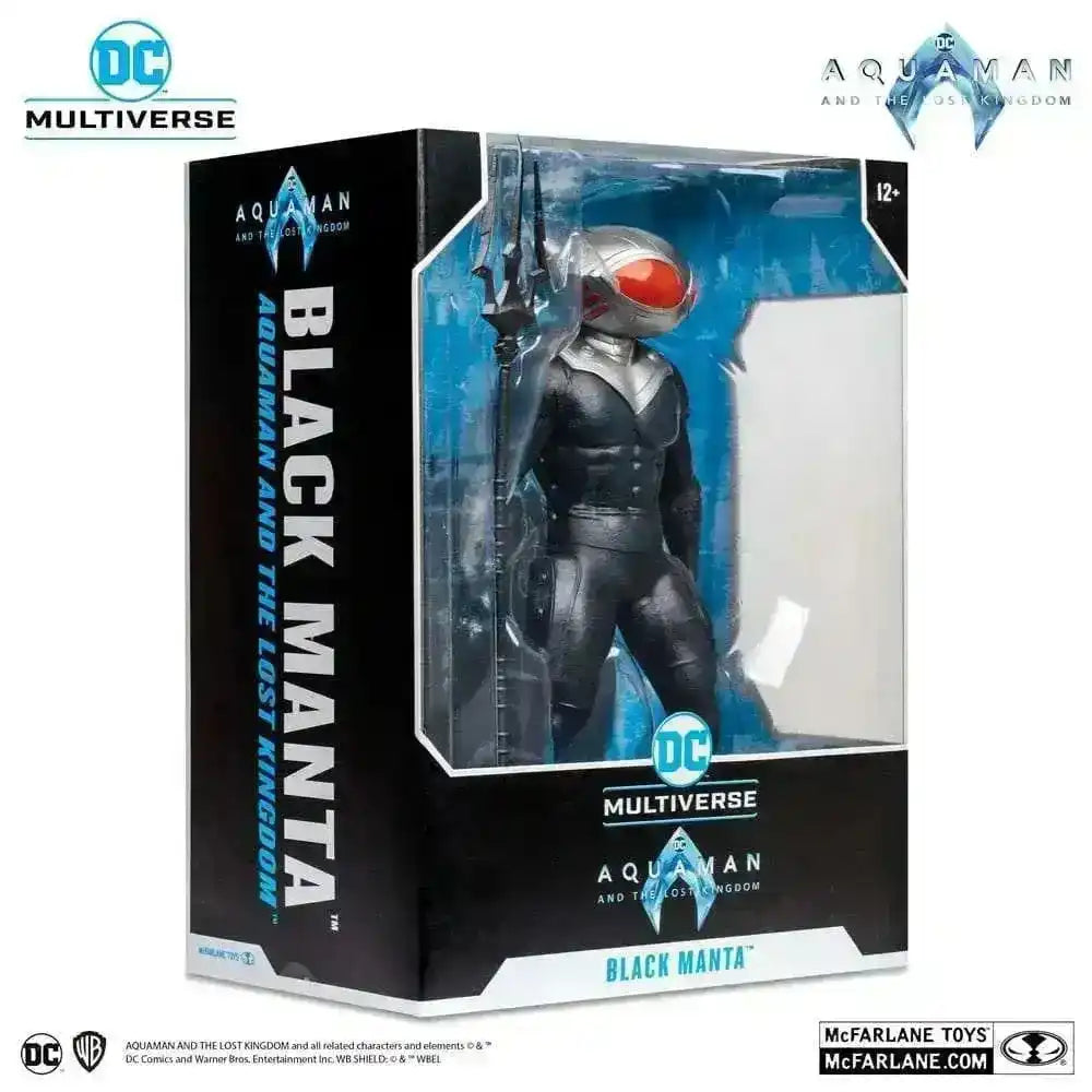 Aquaman and the Lost Kingdom DC Multiverse Megafig Black Manta - Smalltinytoystore