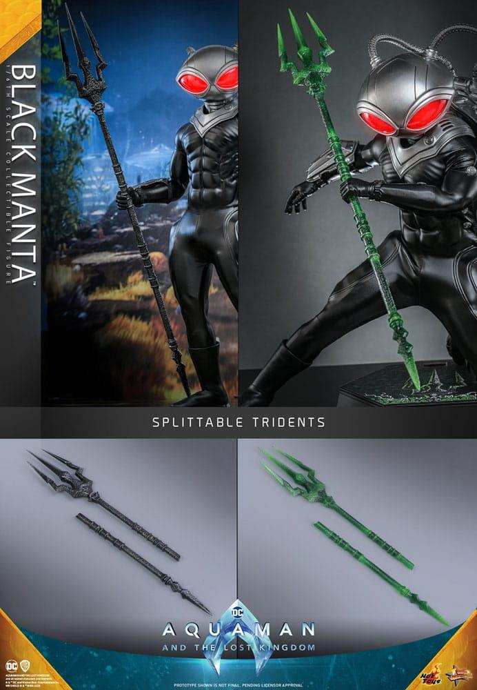 Aquaman Lost Kingdom Movie Masterpiece Actionfigur 1/6 Black Manta 34 cm - Smalltinytoystore