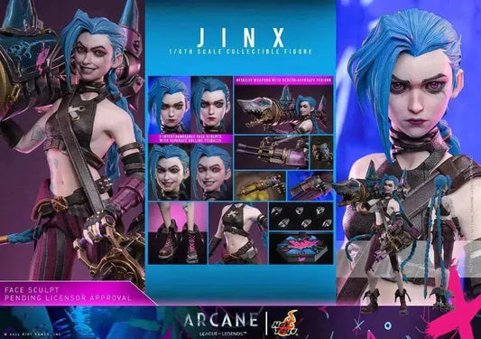 Arcane Actionfigur 1/6 Jinx 27 cm HOT TOYS - Smalltinytoystore