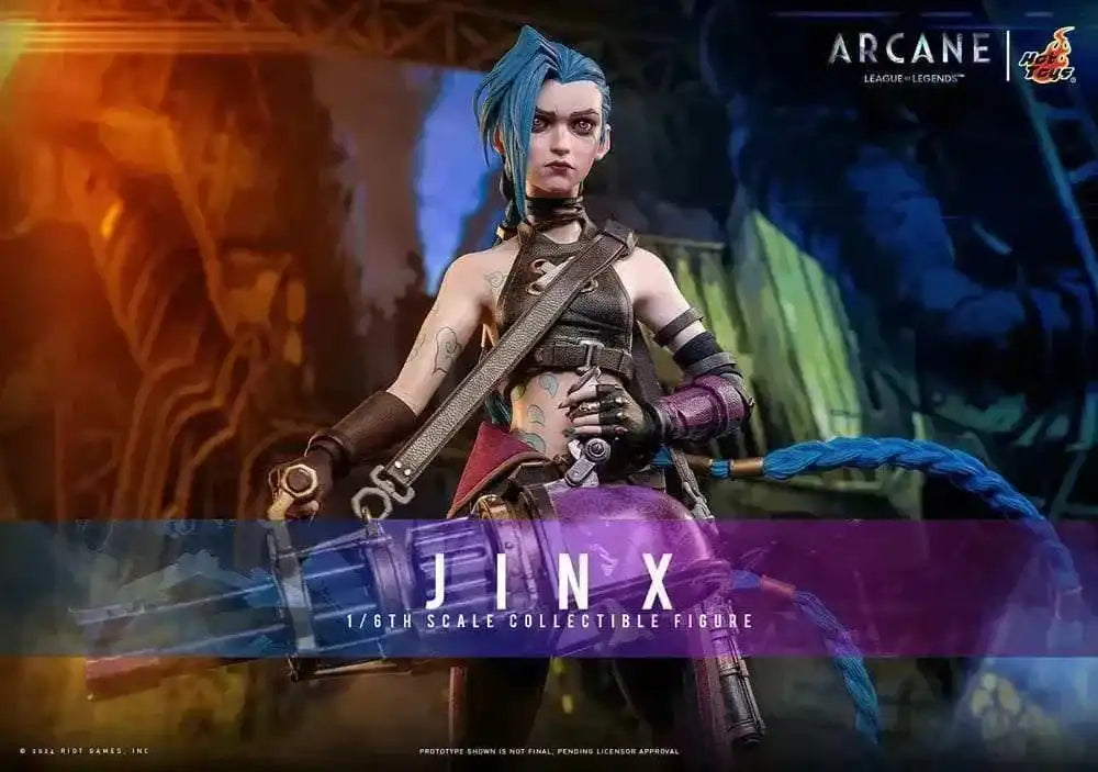 Arcane Actionfigur 1/6 Jinx 27 cm HOT TOYS - Smalltinytoystore