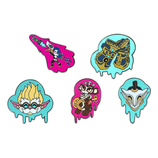 Arcane Ansteck-Pins Set 5 cm (6) - Smalltinytoystore