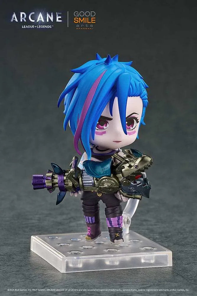 Arcane Nendoroid Actionfigur Jinx Arcane Ver. 10 cm - Smalltinytoystore
