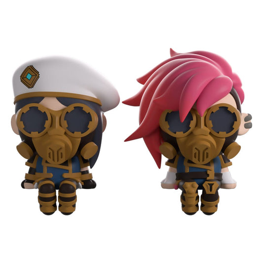 Arcane Vinyl Figuren 2er-Pack Caitlyn & Vi Taskforce 7 cm - Smalltinytoystore