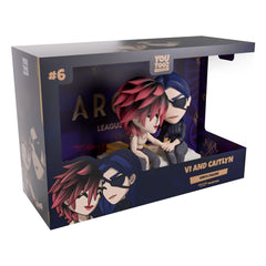 Arcane Vinyl Figuren 2er-Pack Vi & Caitlyn 11 cm - Smalltinytoystore