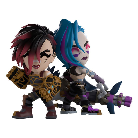 Arcane Vinyl Figuren 2er-Pack Vi & Jinx 11 cm - Smalltinytoystore