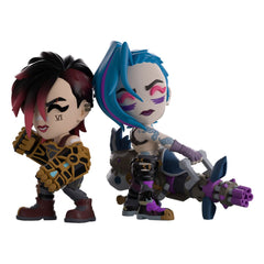 Arcane Vinyl Figuren 2er-Pack Vi & Jinx 11 cm - Smalltinytoystore