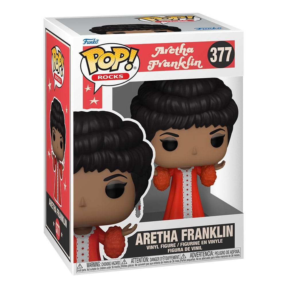 Aretha Franklin POP! Rocks Vinyl Figur Aretha Franklin(AW Show) 9 cm - Smalltinytoystore
