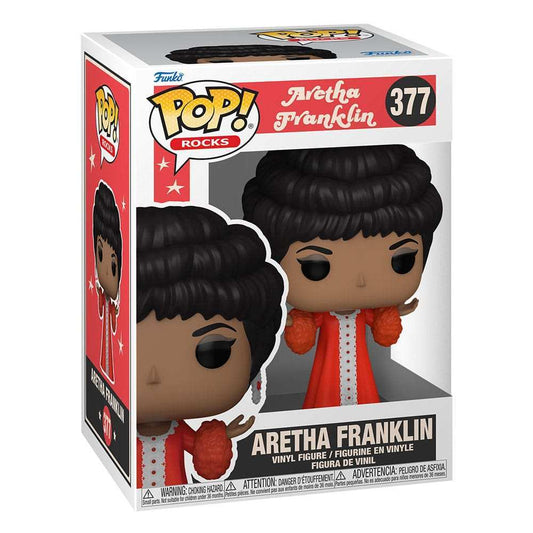 Aretha Franklin POP! Rocks Vinyl Figur Aretha Franklin(AW Show) 9 cm - Smalltinytoystore