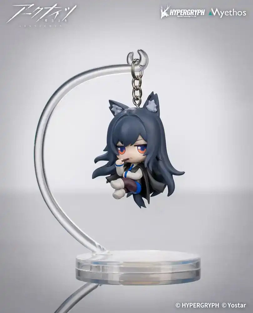 Arknights Hang On PVC Mini Statue Texas the Omertosa 6 cm - Smalltinytoystore