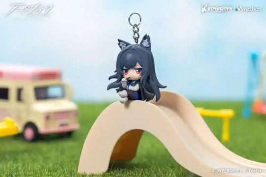 Arknights Hang On PVC Mini Statue Texas the Omertosa 6 cm - Smalltinytoystore