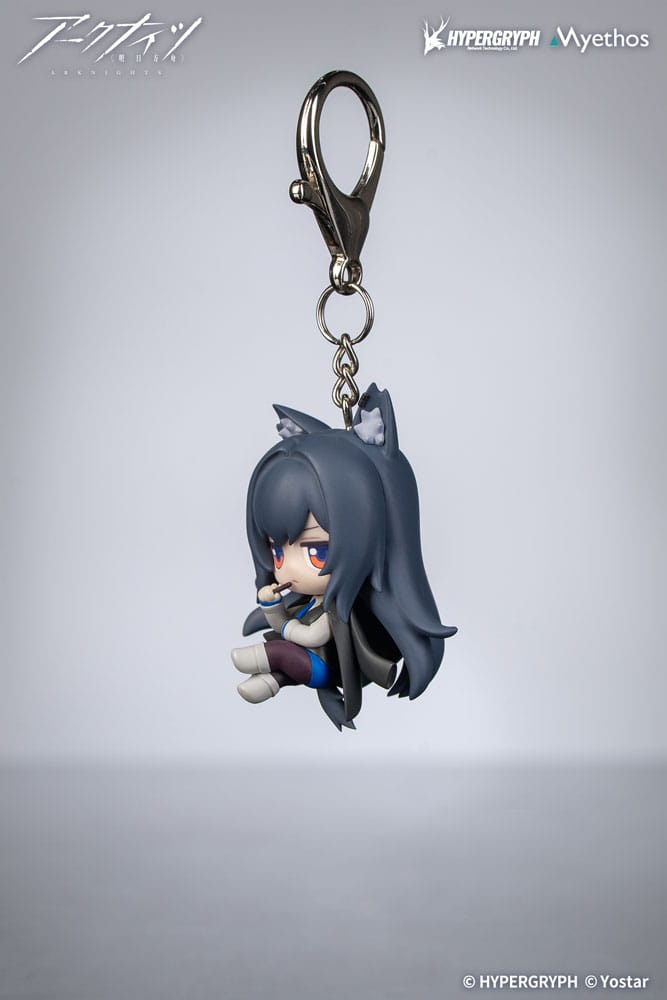 Arknights Hang On PVC Mini Statue Texas the Omertosa 6 cm - Smalltinytoystore