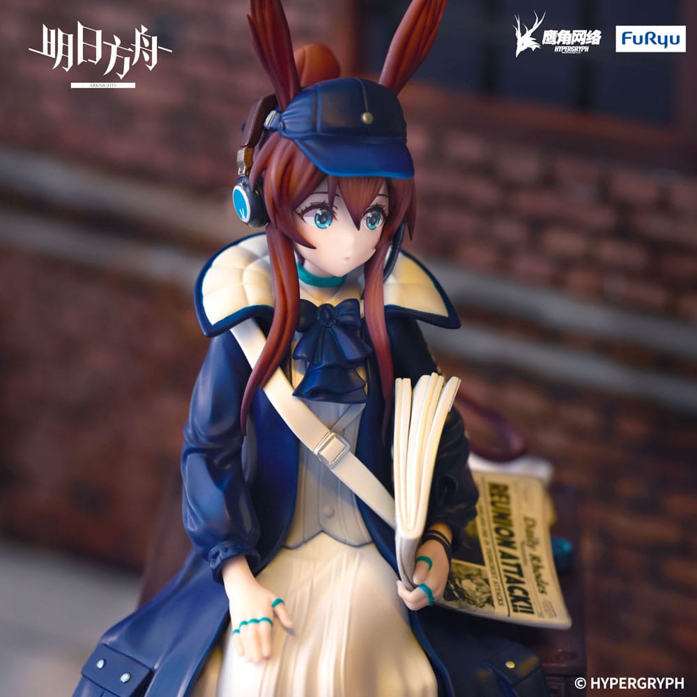 Arknights Noodle Stopper PVC Statue Amiya Newsgirl Ver. 16 cm - Smalltinytoystore