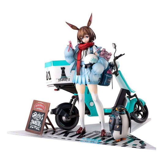Arknights PVC Statue 1/7 Amiya Fresh Fastener Ver. Deluxe Edition 26 cm - Smalltinytoystore