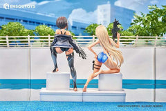 Arms Note Statuen 1/7 Swim Team Bucho-chan and Kohai-chan 22 cm - Smalltinytoystore
