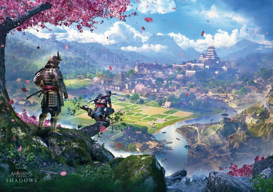 Assassin's Creed Shadows Puzzle Vista of Japan (1000 Teile) - Smalltinytoystore