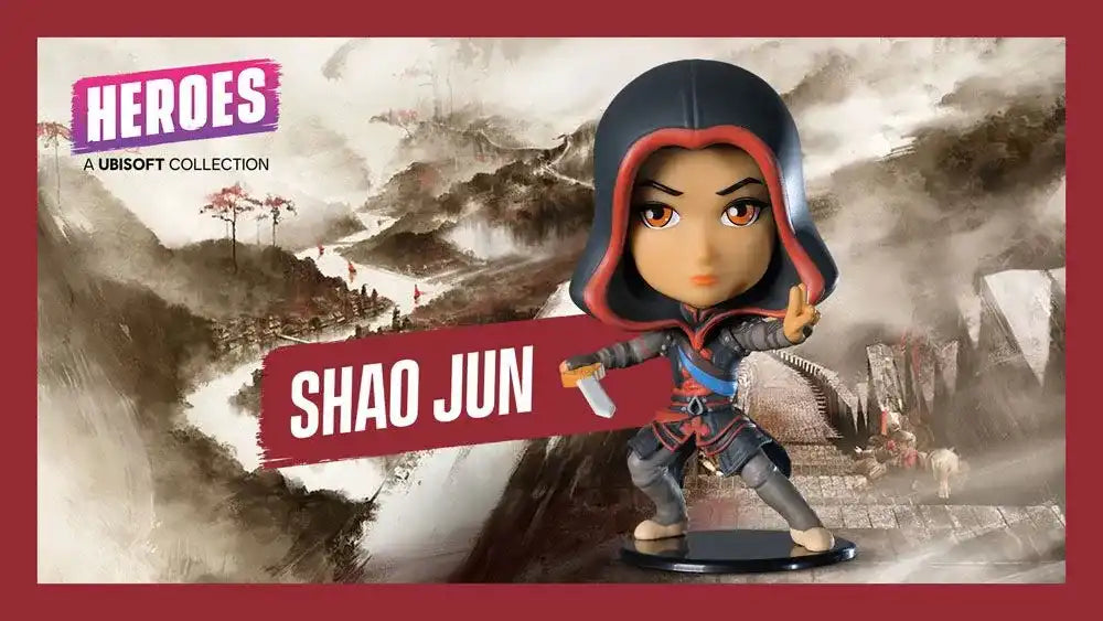 Assassin's Creed Ubisoft Heroes Collection Chibi Figur Shao Jun 10 cm - Smalltinytoystore
