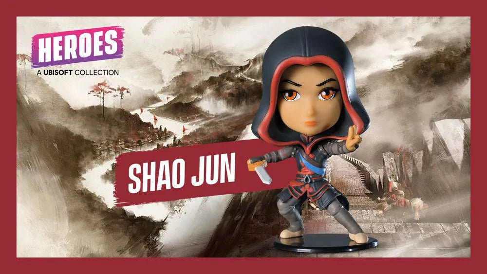 Assassin's Creed Ubisoft Heroes Collection Chibi Figur Shao Jun 10 cm - Smalltinytoystore