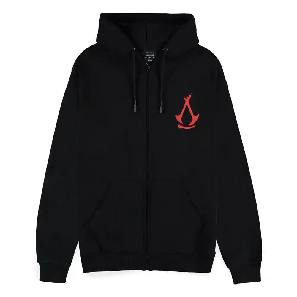 Assassin´s Creed Shadows Kapuzenjacke mit Reißverschluß Two Tone Kanji Größe XL - Smalltinytoystore