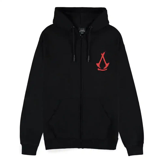 Assassin´s Creed Shadows Kapuzenjacke mit Reißverschluß Two Tone Kanji Größe XL - Smalltinytoystore