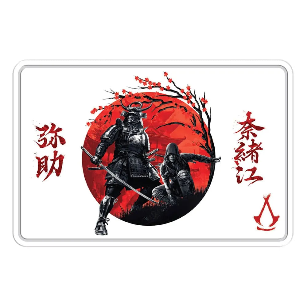 Assassin´s Creed Shadows Me­tall­schild Blossoms - Smalltinytoystore