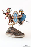 Assassin´s Creed Statue 1/6 Spartan Kick Alexios Diorama 37 cm - Smalltinytoystore