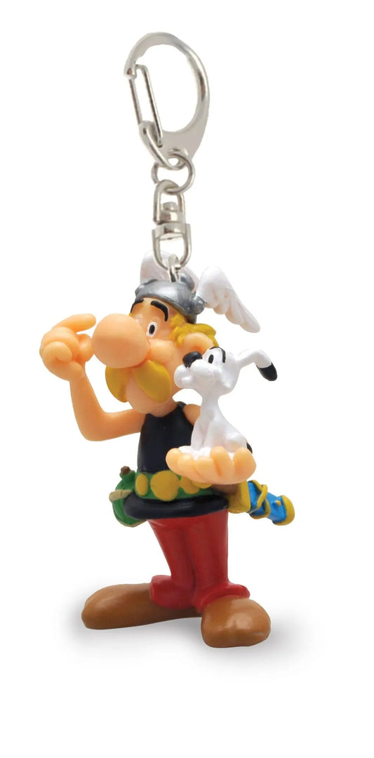 Asterix: Asterix and Idefix Keychain - Smalltinytoystore