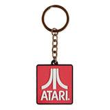 Atari Gummi-Schlüsselanhänger Logo - Smalltinytoystore