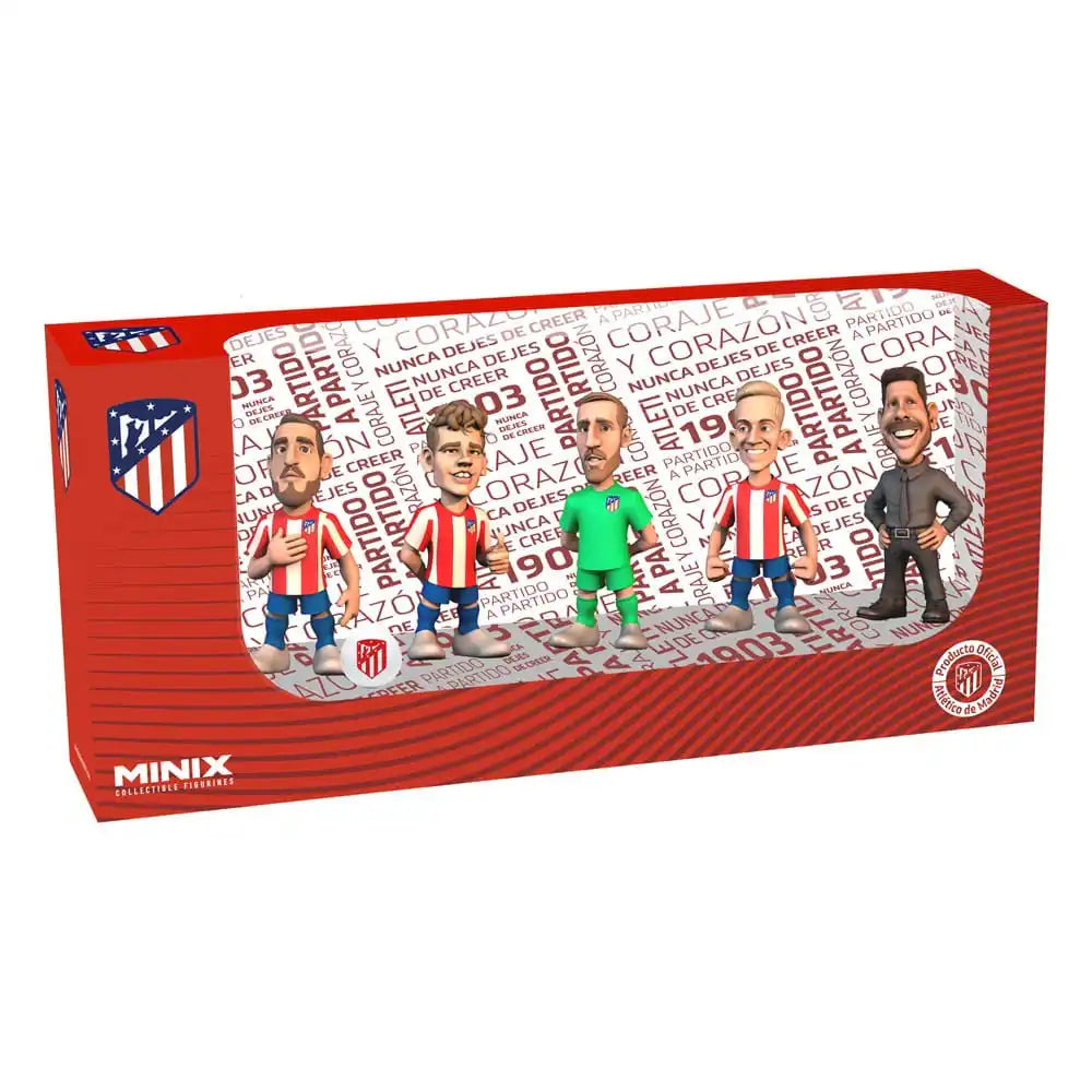 Atlético de Madrid Minix Figuren 5er-Pack 7 cm - Smalltinytoystore