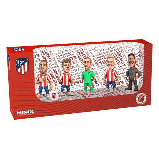 Atlético de Madrid Minix Figuren 5er-Pack 7 cm - Smalltinytoystore