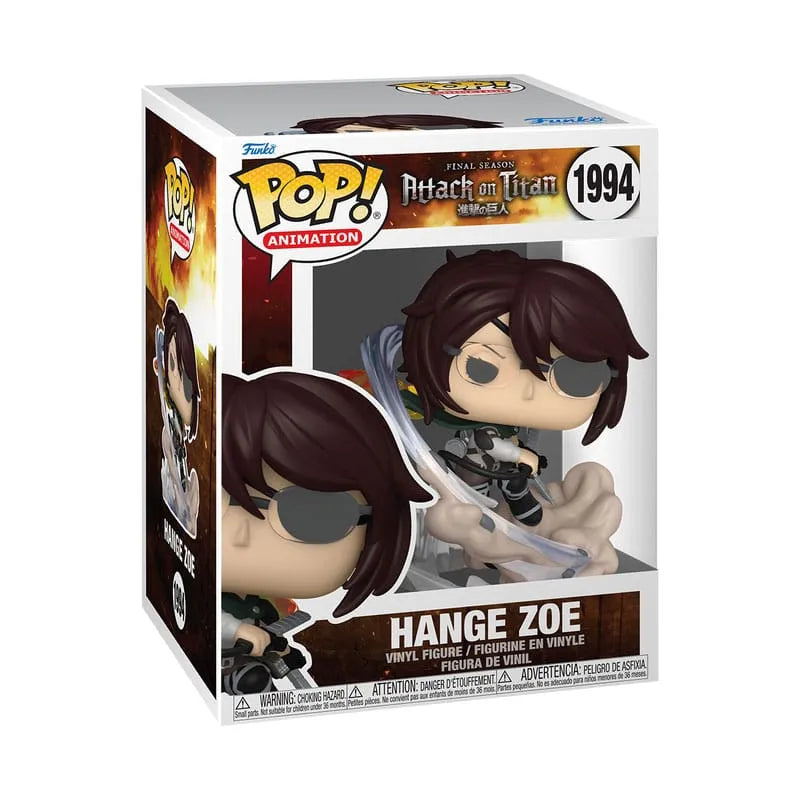 Attack of Titan POP! Premium Vinyl Figur Hange Zoe 9 cm - Smalltinytoystore