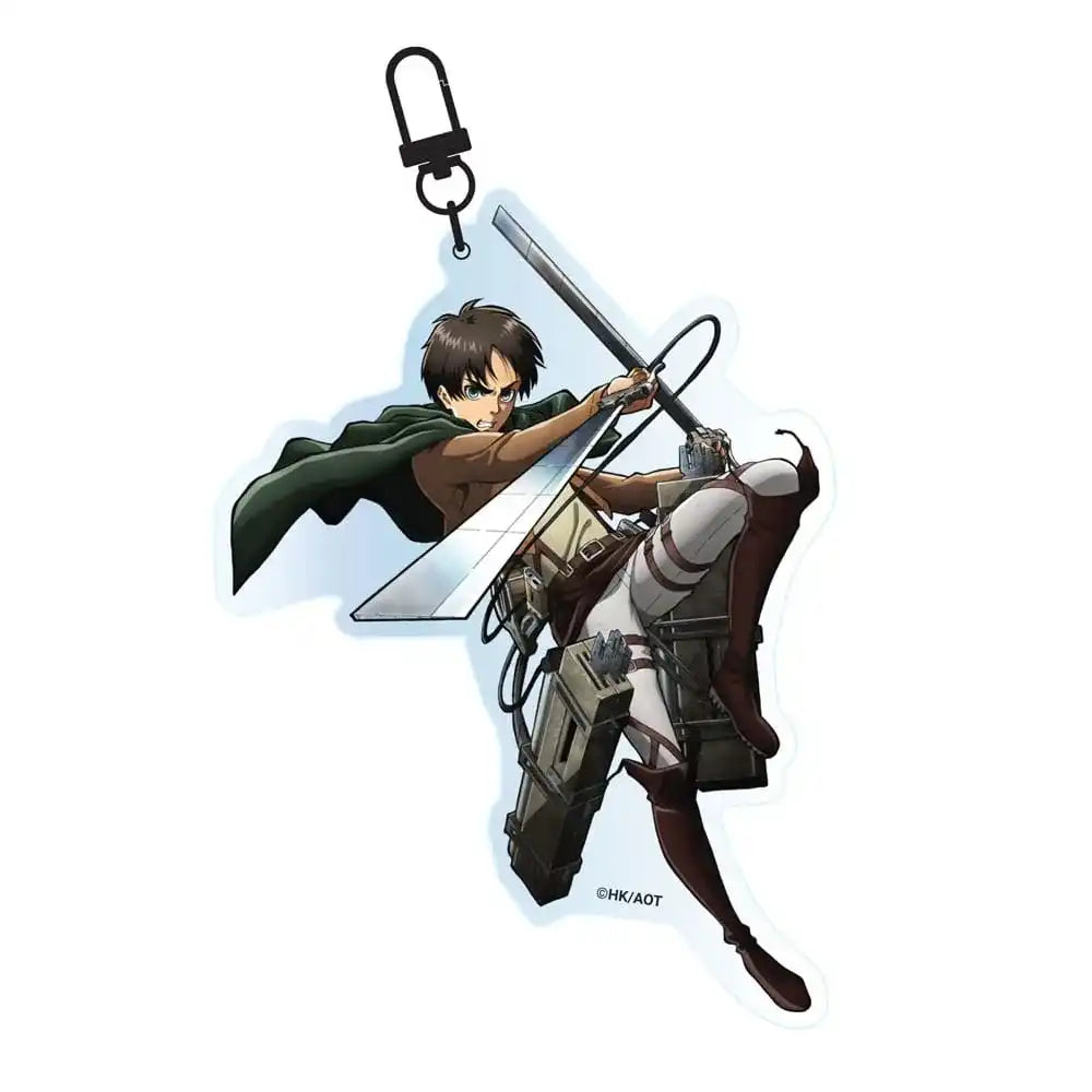 Attack on Titan Acryl Schlüsselanhänger Eren Jaeger - Smalltinytoystore