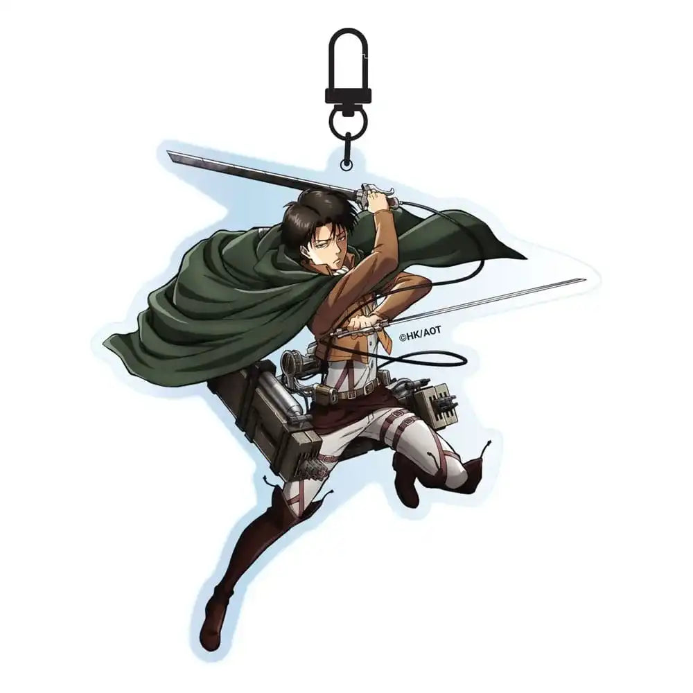 Attack on Titan Acryl Schlüsselanhänger Levi - Smalltinytoystore