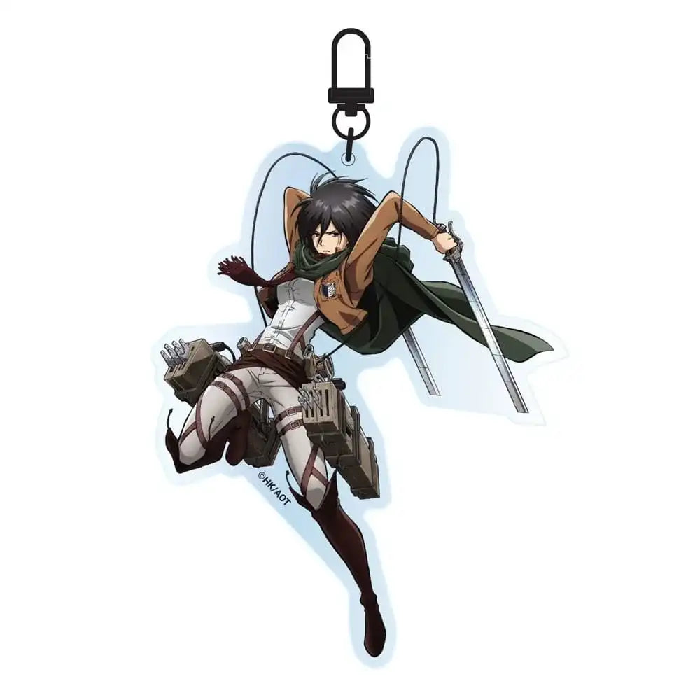 Attack on Titan Acryl Schlüsselanhänger Mikasa Ackermann - Smalltinytoystore
