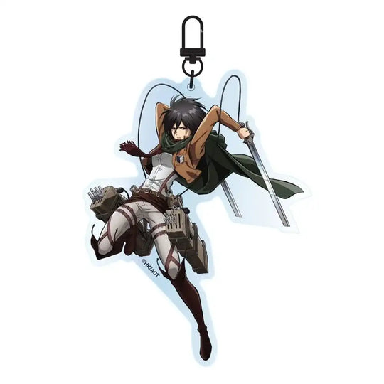 Attack on Titan Acryl Schlüsselanhänger Mikasa Ackermann - Smalltinytoystore